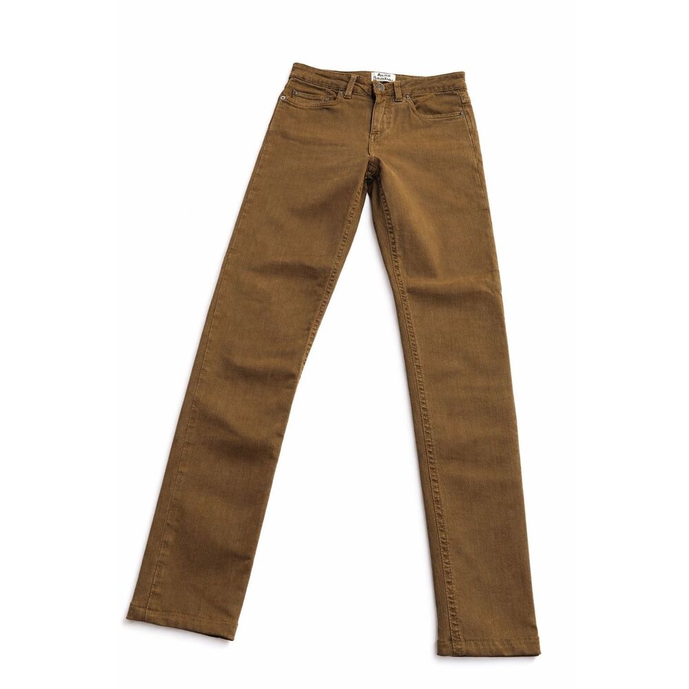 Acne Studios Taupe Skinny Denim Jeans Size 24